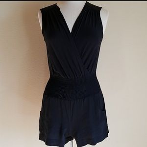 Anthro 12th St. by Cynthia Vincent  Romper black